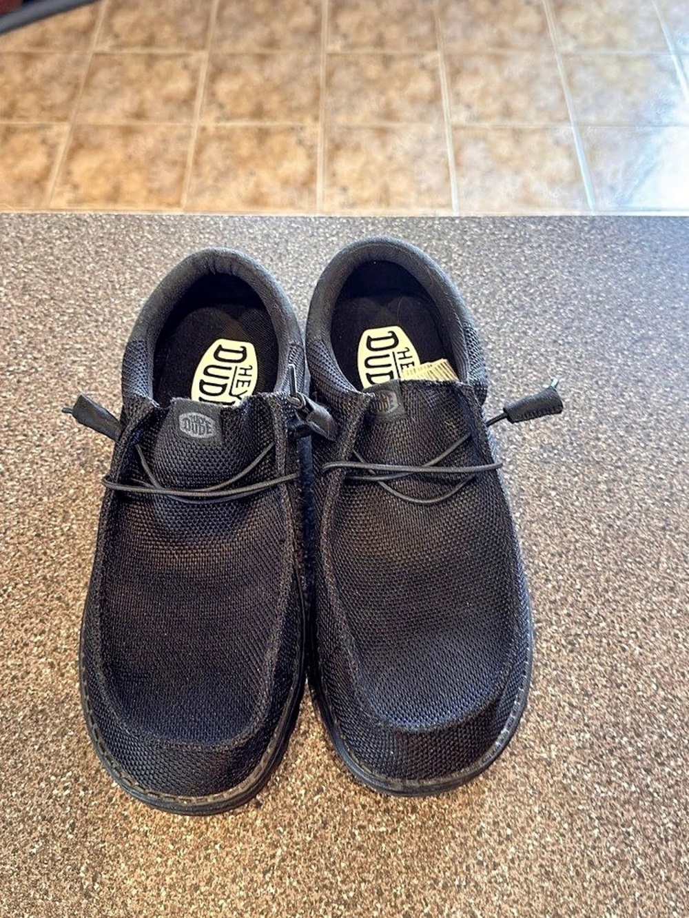Hey Dude Wally Funk Mono Black US 12 Shade
